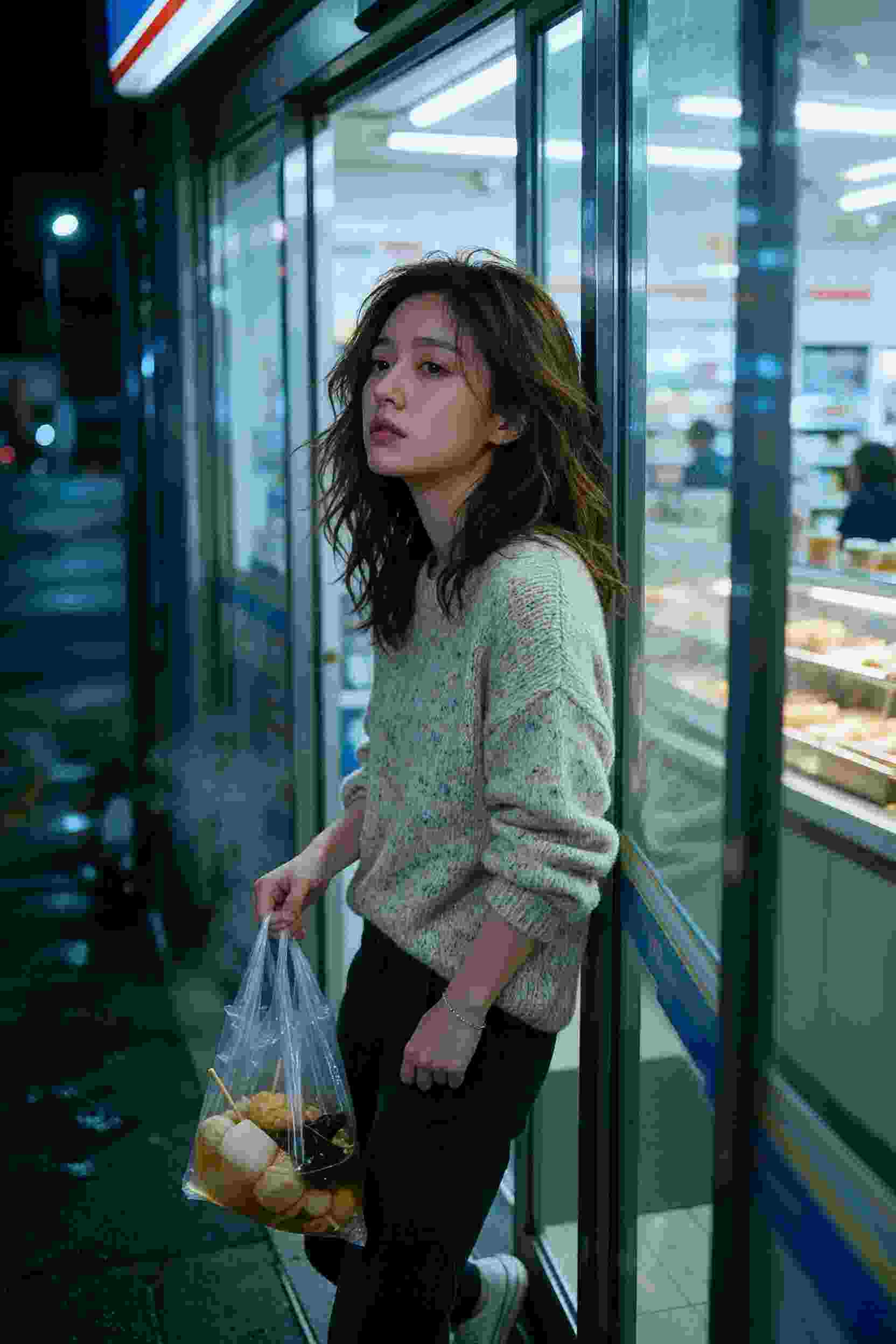 月夜漫步